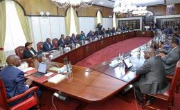 File image of the Kenya Kwanza Cabinet.